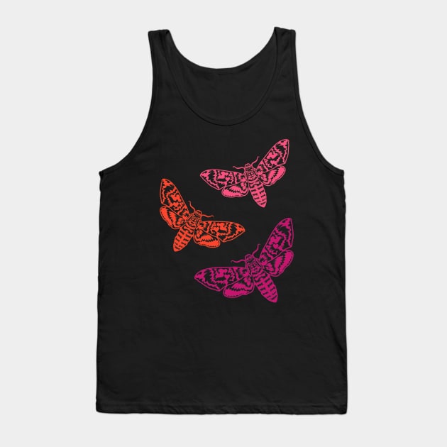 Bright moths Tank Top by Nice Surprise